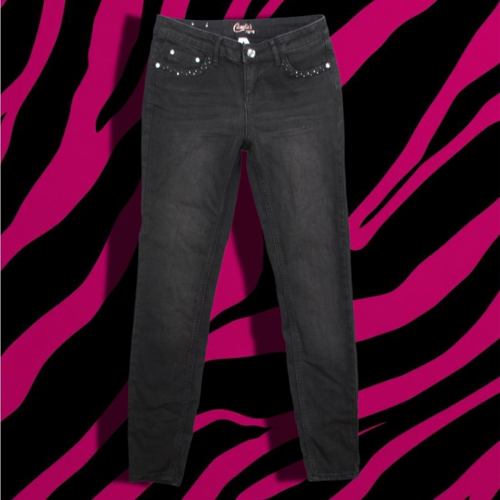 |SOLD!|Candies Black Jeans with rhinestones